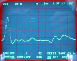 HP 5334A, Signal hinten, hochohmig