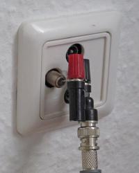 BNC-zu-F-Adapter