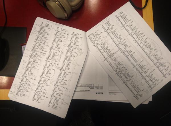 Nichts geht über Papier und Bleistift