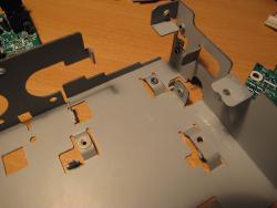folded metal frame
